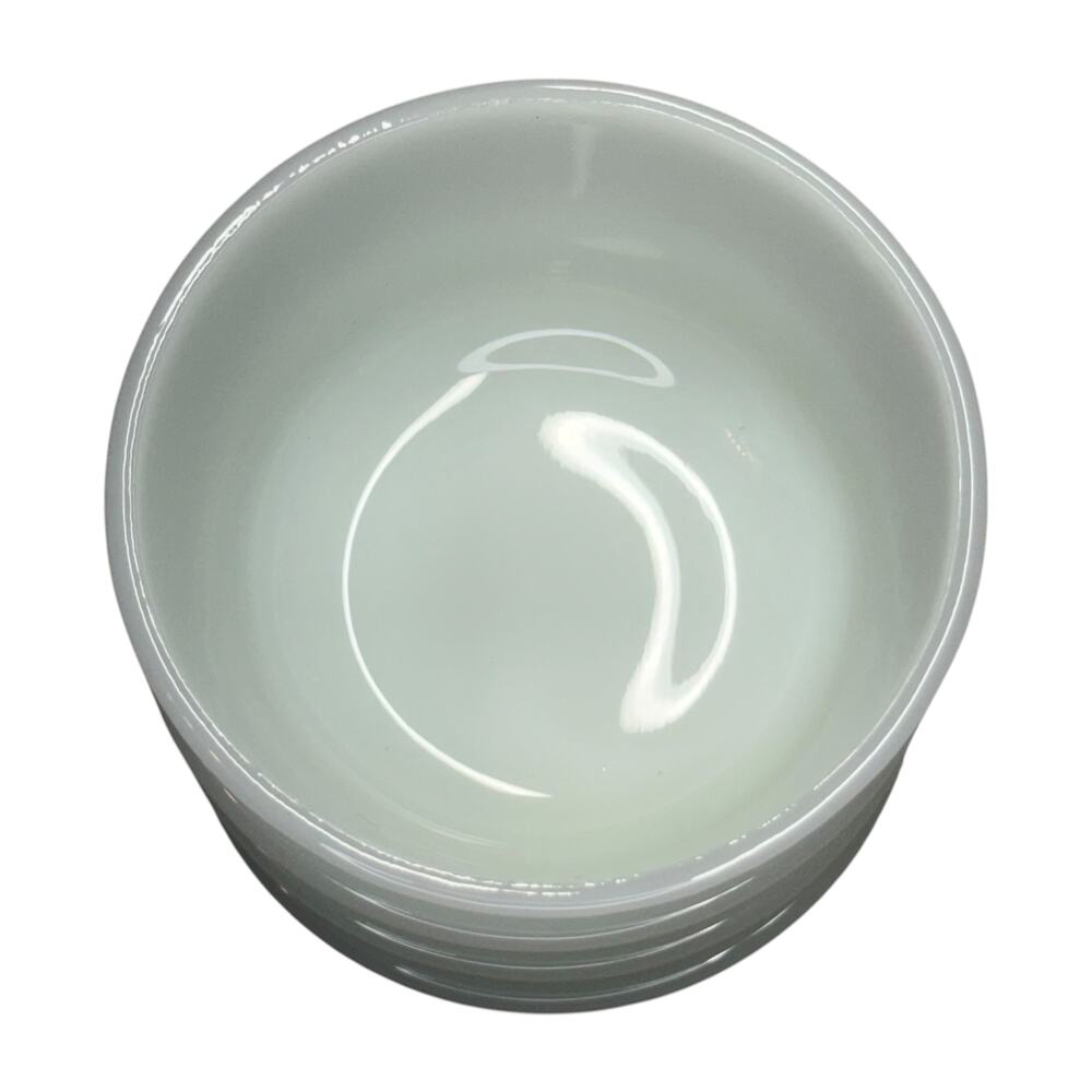 Set of 4 White Ceramic Ramekins Microwave Oven Safe Custard Cups - Picture 7 of 7